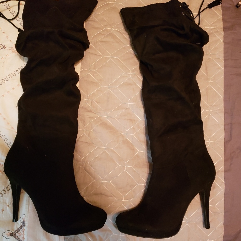 Suede Boots